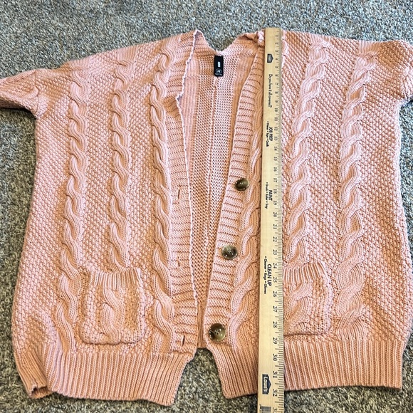 Pink heavy knit cardigan 🪷 - Picture 8 of 8